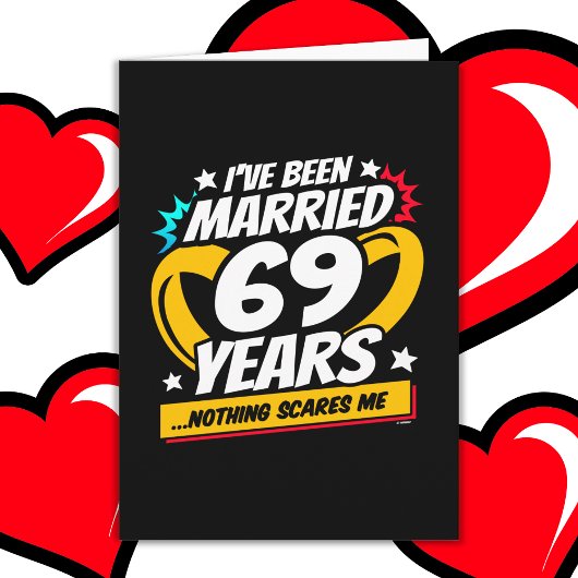 69結婚した年おもしろい69結婚周年 カード