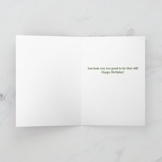 69誕生日すごいかわいいハスキーよ素晴らし カード (内部)