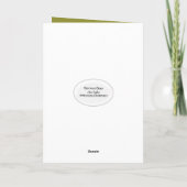 69誕生日クマとビアマグ カード (裏面)