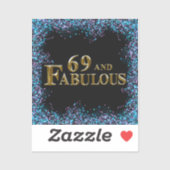 69誕生日 シール (シート)