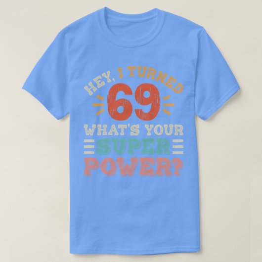 69誕生日 Tシャツ (デザイン正面)