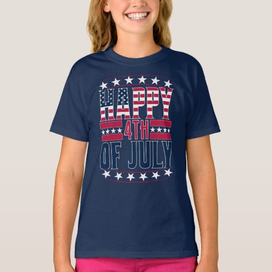 6943年7月4日（金） Tシャツ (正面)