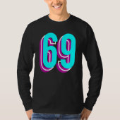69 Programmer Insider Number 1 Tシャツ (正面)