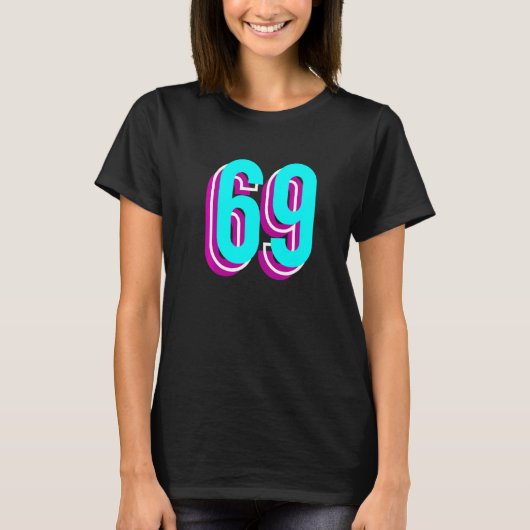 69 Programmer Insider Number 1 Tシャツ (正面)
