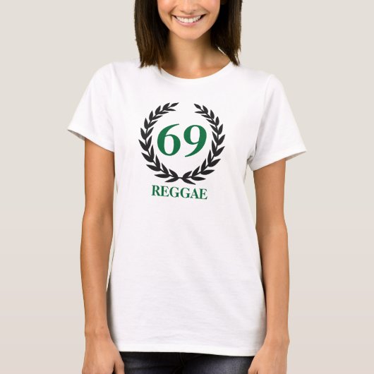 69 REGGAE – ローレル – Byrd Tee Tシャツ (正面)