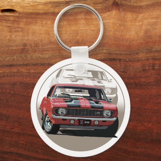 69 Z/28 キーホルダー (正面)