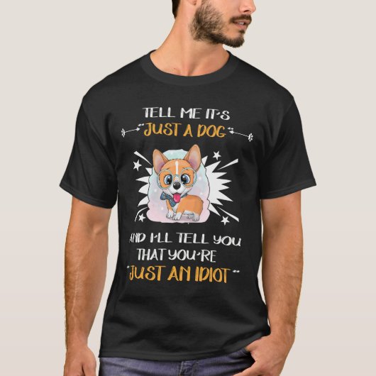 6 ただの馬鹿 Tシャツ (正面)