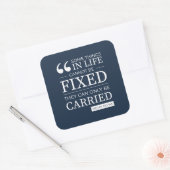 6"のセットは海軍の固定"ステッカーである場合もありません スクエアシール (封筒)