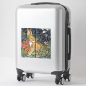 6"エレガントタイル用のウサギのタイル壁画の装飾 シール (スーツケース)