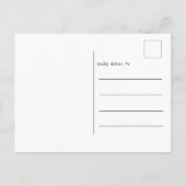 6 シンプルInstaフォトコラージュメリークリスマス ポストカード (裏面)