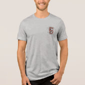 "6" ホームレス退役軍人認識 トライブレンドTシャツ (正面)