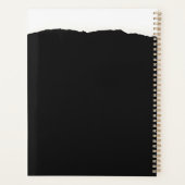 6 モダンフォトコラージュおばあちゃんパーソナライズされた プランナー手帳 (裏面)