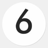 6 ラウンドシール (正面)