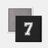 6 数字 67 シックス セブン ミーム マグネット (正面/裏面)