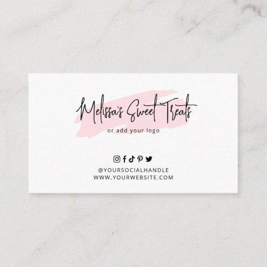 6"正方形パーティーケーキ提供ガイド2x2部分 エンクロージャーカード (裏面)