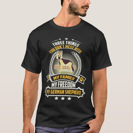 6 私の家族 私の自由 私のフランス革命 Tシャツ (正面)