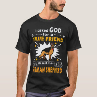 6 私は神に真の友を願う 神はドイツ人 を遣わした Tシャツ