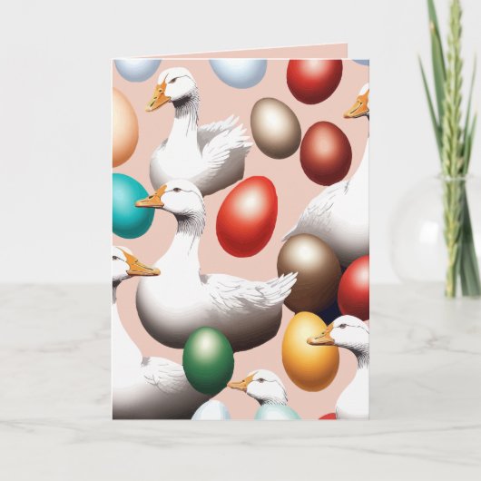 6 羽のガチョウが産み出す切り抜き シーズンカード (正面)