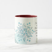 6:24賛美聖書の聖句 マグカップ (中央)