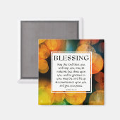 6:24-26オレンジ賛美の主よ マグネット (正面/裏面)