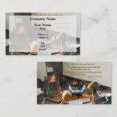 6:24-26主よ賛美汝と保汝 名刺 (正面/裏面)