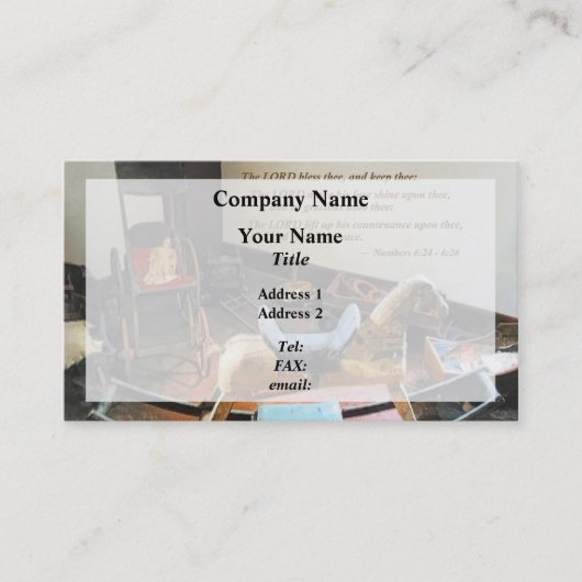 6:24-26主よ賛美汝と保汝 名刺 (正面)