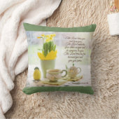 6:24-26賛美聖書の聖句を数える主よ クッション (ブランケット)