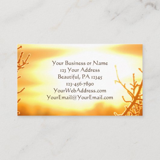 6:24-26賛美聖書の聖句を数える主よ 名刺 (裏面)