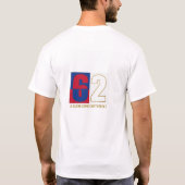 6-2 Unforgettable Score T-Shirt | Minimal Football Tシャツ (裏面)