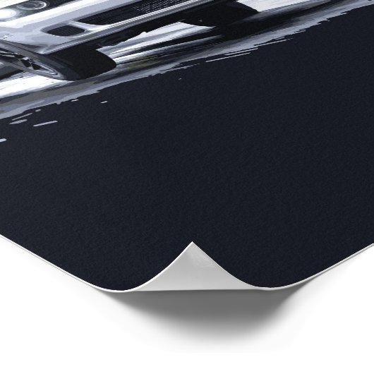 6.2L LAUNCH CONTROL HELLCATドラッグRADIAL REDEYE IRO ポスター (角)