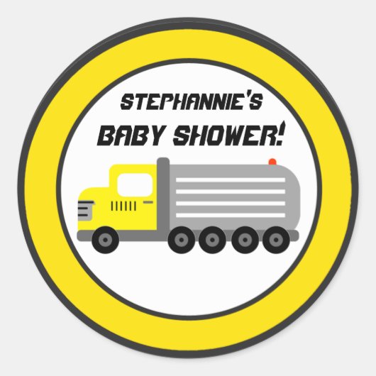 6 - 3"お気に入りシール建築 ラウンドシール (正面)