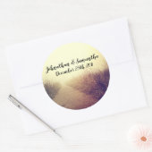 6 - 3"お気に入りステッカー日の出の通路の歩道パット ラウンドシール (封筒)