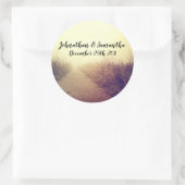 6 - 3"お気に入りステッカー日の出の通路の歩道パット ラウンドシール (バッグ)