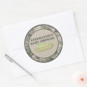 6 - 3"お気に入りステッカー軍ACUカモフラージュDigital ラウンドシール (封筒)