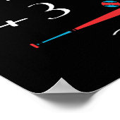 6 4 3 2二重野球遊選手 ポスター (角)