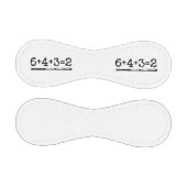 6+4+3=2野球ダブルおもしろいベース遊マンナンバー  野球ボール (パネル)