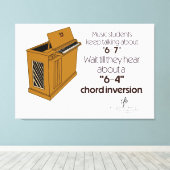6-4 Chord Inversion キャンバスプリント (インサイチュ (ウッドフロア))