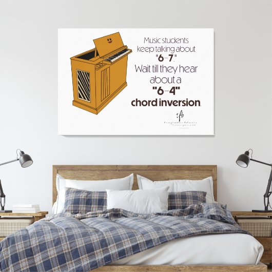 6-4 Chord Inversion キャンバスプリント (インサイチュ (寝室))