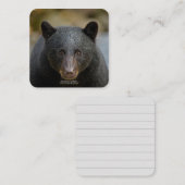 6.4 cm x 6.4 cmフラットノートカード ノートカード (正面/裏面)