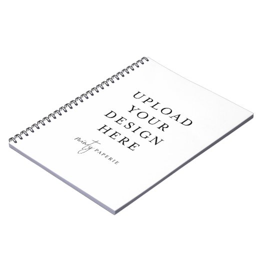 6.5インチx 8.75インチスパイラルノートパソコン ノートブック (左側)