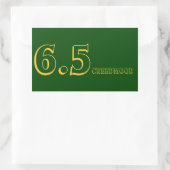 6.5 Creedmoor Ammoステッカー 長方形シール (バッグ)