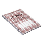 6.5" x 8.75" クラシックノート ノートブック (右側)