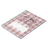 6.5" x 8.75" クラシックノート ノートブック (左側)