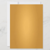 6.5 x 8.75" ヴィンテージ結婚式招待状 招待状 (裏面)