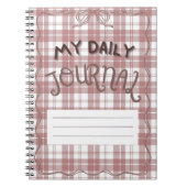 6.5" x 8.75" Classic Notebook ノートブック (正面)