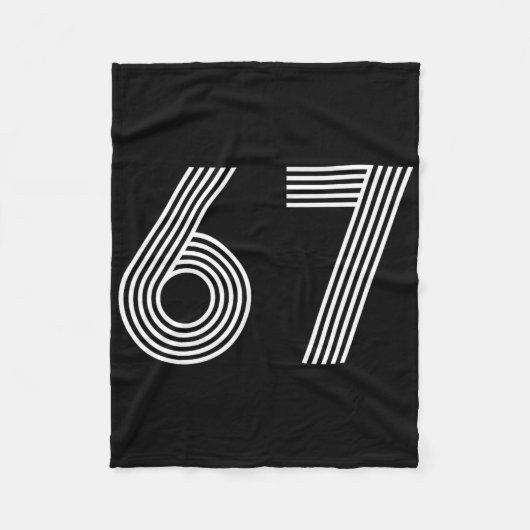 6-67ミニマリストデザイン _2 フリースブランケット (正面)