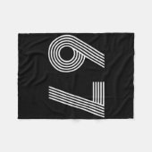 6-67 Minimalist Design _2  フリースブランケット (正面(横))