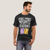 6〜7冊の本を週に何晩読むべき?Lo Tシャツ (正面フル)