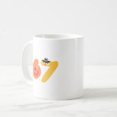 6、7匹のマペット コーヒーマグカップ (正面左)