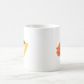 6、7匹のマペット コーヒーマグカップ (中央)